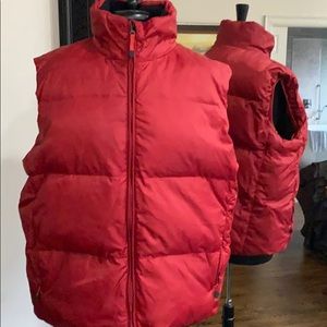 Red Cold Weather Vest